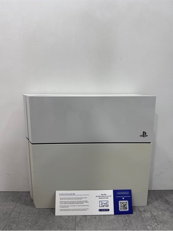 Máy chơi game PS4 Fat - ĐÃ HACK - Fimware 11.00 - 500GB - Màu trắng - Ngoại hình 97% - Khởi động lâu - Kèm box + 1 tay cầm + Dây nguồn + HDMI