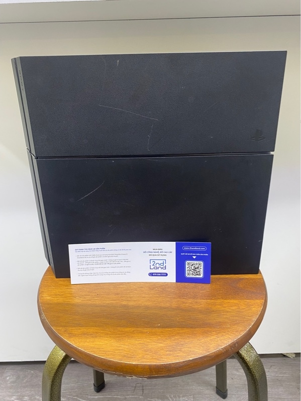Máy chơi game PS4 Fat - model CUH-1200A - firmware 13.02 - 500GB - Chưa hack - Màu đen - Ngoại hình 97% - Xước 1 đường dài trên mặt - Kèm dây nguồn, dây hdmi, 1 tay cầm