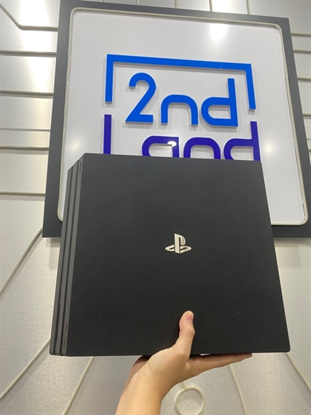 Máy chơi game PS4 Pro - 1TB - Firmware 12.0.1 - Màu đen - Ngoại hình: 98% - Kèm dây nguồn + dây HDMI + 1 tay cầm