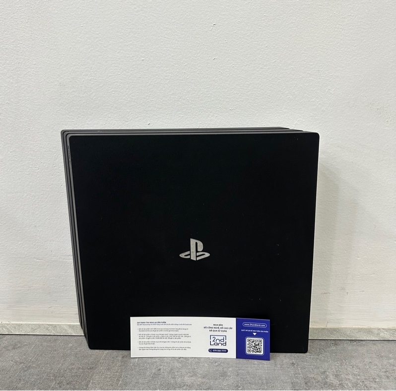 Máy chơi game PS4 Pro - Chưa hack - Firmware 6.72 ( Firmware thấp hack được ) - 1TB - Màu đen - Ngoại hình 97% - Kèm box + Dây nguồn + Dây kết nối + 1 tay cầm bong núm 2 cần