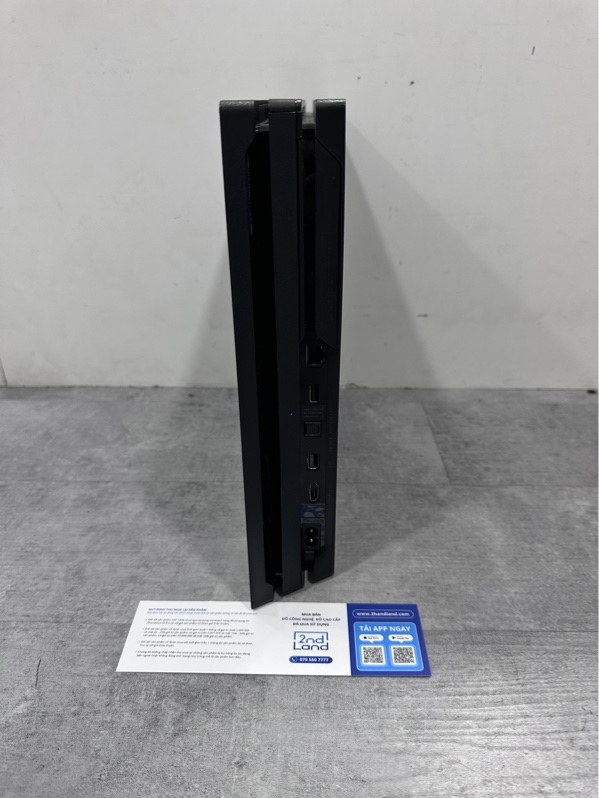 Máy chơi game PS4 Pro - Đã hack qua USB - Firmware 11 - 1TB - Màu đen - Ngoại hình 98% - Bụi, dán hoặc khắc máy - Kèm tay cầm PS4 + USB hack + Nguồn + HDMI