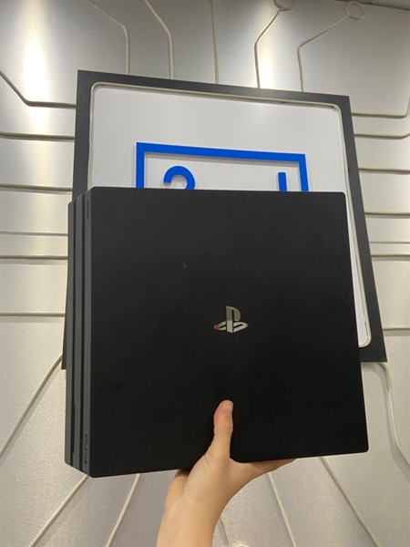 Máy chơi game PS4 Pro - Firmware 9.0 - 1TB - Đã hack - Màu đen - Ngoại hình: 98% - Body - Kèm dây sạc + nguồn USB HDMI + 1 tay cầm