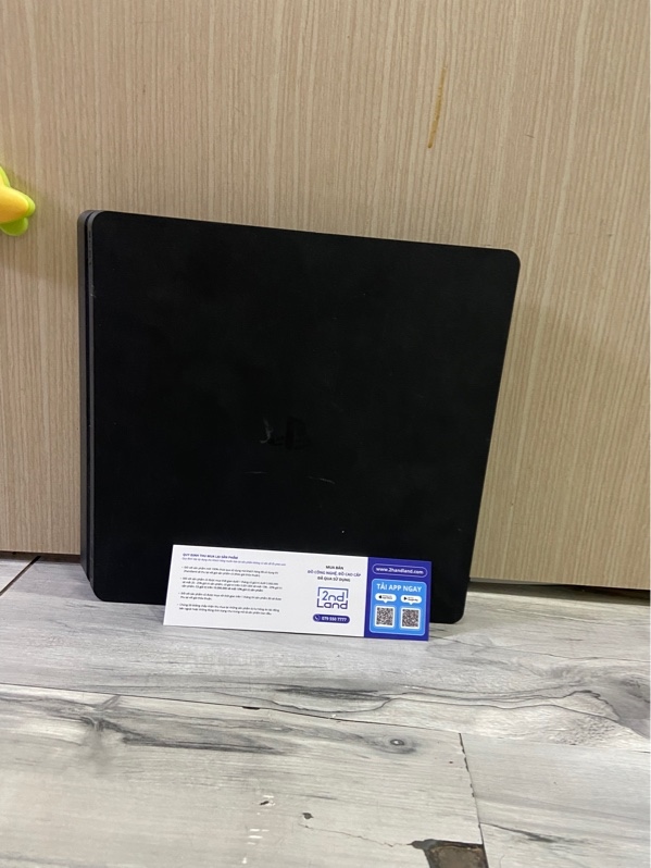 Máy chơi game PS4 Slim - 1TB - Firmware 11.0 - Màu đen - Ngoại hình: 97% - Kèm 1 tay cầm + nguồn