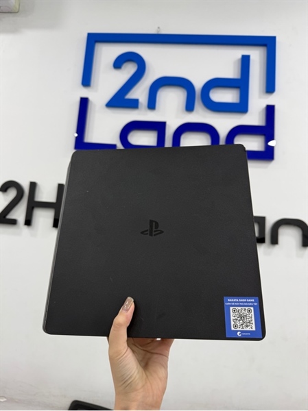 Máy chơi game PS4 Slim - 1TB - Firmware 9.00 - Đã hack - Màu đen - Ngoại hình 98% - Kèm 1 nguồn , hdmi , 1 tay , usb hack
