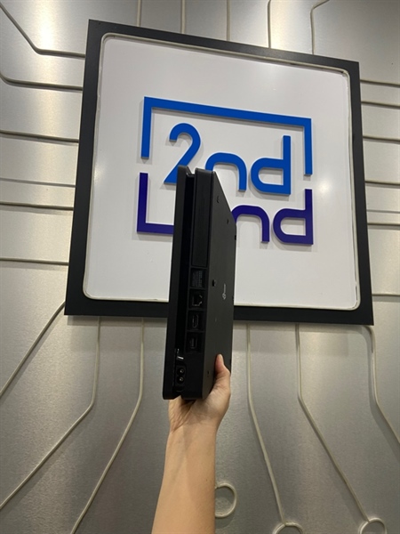 Máy chơi game PS4 Slim - 1TB - Firmware 9.6 - CUH-2218B - Màu đen - Ngoại hình: 98% - Body - Kèm 1 tay cầm + nguồn 2