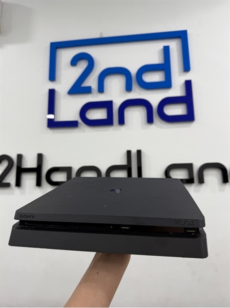 Máy chơi game PS4 Slim - 500GB - Firmware 10.71 - Màu đen - Ngoại hình 98% - Kèm 1 nguồn , 1 hdmi , 1 tay cầm 1