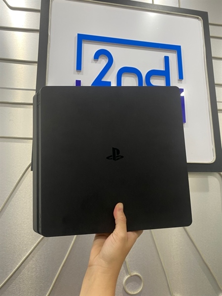 Máy chơi game PS4 Slim - 500GB - Firmware 11.02 - Màu đen - Ngoại hình: 98% - Body - Kèm 1 tay cầm