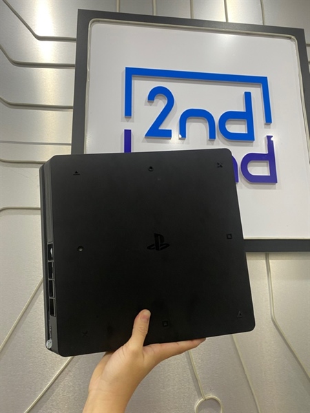 Máy chơi game PS4 Slim - 500GB - Firmware 11.02 - Màu đen - Ngoại hình: 98% - Body - Kèm 1 tay cầm 1