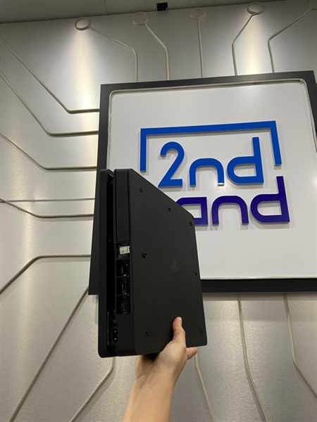 Máy chơi game PS4 Slim - 500GB - Firmware 12.50 - Màu đen - Ngoại hình: 98% - Body - Kèm tay + HDMI + nguồn + dây kết nối 2