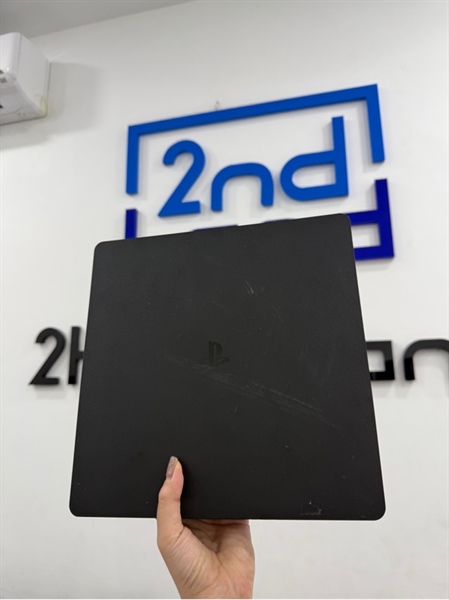 Máy chơi game PS4 Slim - 500Gb - Firmware 12.50 - Màu đen - Ngoại hình 98% - Kèm Hdmi , nguồn , 1 tay cầm