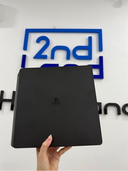 Máy chơi game PS4 Slim - 500GB - Firmware 5.55 - Màu đen - Ngoại hình 98% - Kèm nguồn + HDMI + tay cầm