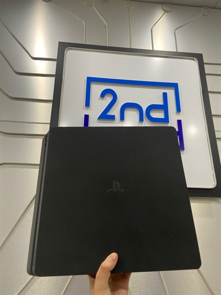 Máy chơi game PS4 Slim - 500GB - Firmware 9.60 - Màu đen - Ngoại hình: 97% - Body - Kèm nguồn + HDMI + 1 tay cầm