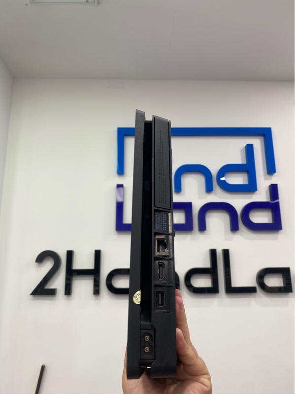 Máy chơi game PS4 Slim - Chưa hack - 1TB - Firmware 12.52 - Màu đen - Ngoại hình: 97% - Kèm 1 tay cầm, nguồn, HDMI