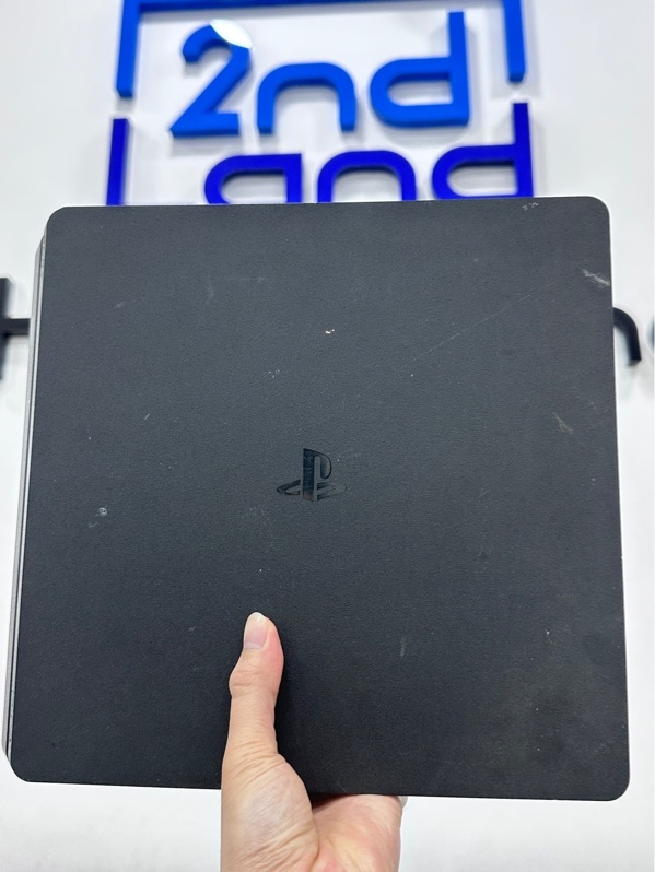 Máy chơi Game PS4 Slim - Chưa hack - Firmware 11.50 - 1TB - Màu đen - Ngoại hình 97% - Kèm nguồn + 1 Tay cầm PS4