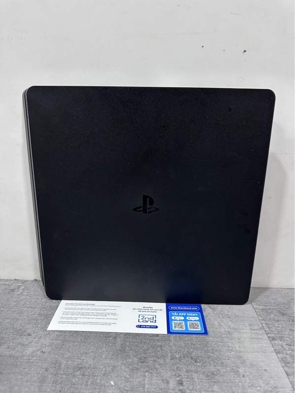 Máy chơi game PS4 Slim - Chưa hack - Firmware 14.00 - 500GB - Màu đen - Ngoại hình 97% - Kèm 1 tay cầm PS4 slim + Nguồn + HDMi