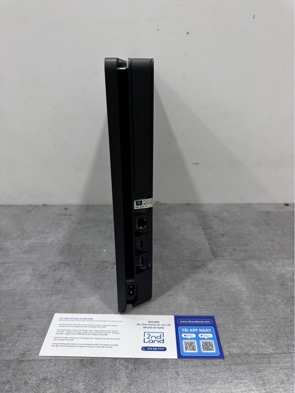 Máy chơi game PS4 Slim - Chưa hack - Firmware 14.00 - 500GB - Màu đen - Ngoại hình 97% - Kèm 1 tay cầm PS4 slim + Nguồn + HDMi