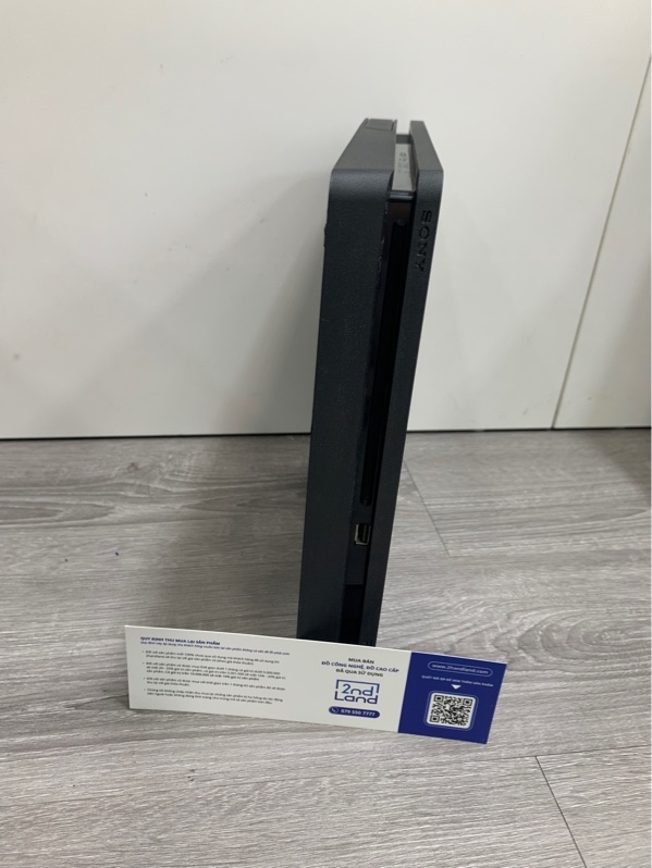 Máy chơi game PS4 Slim (CUH-2015A) - FW 13.02, 500GB - Màu đen - Ngoại hình: 97% - Kèm 1 tay tróc đệm analog + dock tay cầm