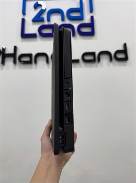 Máy chơi game PS4 Slim - Đã hack - Firmware 9.0 - 1TB - Màu đen - Ngoại hình 98% - Box + 1 ổ cứng hack + 1 tay cầm PS4 + Nguồn + HDMI 1