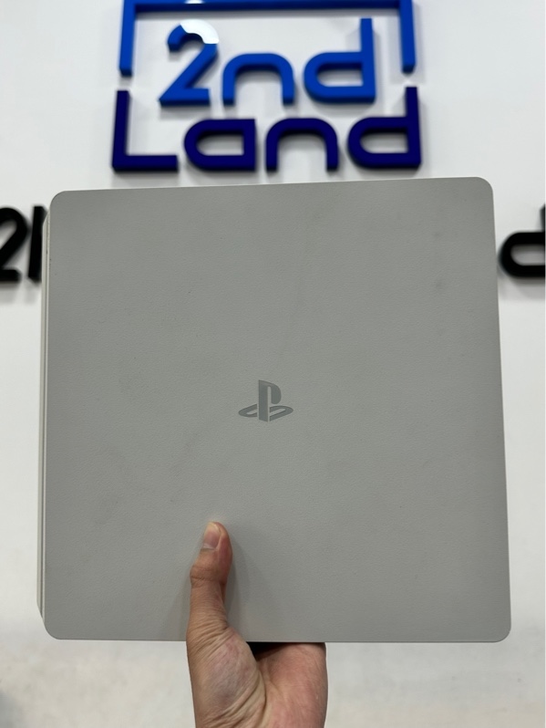 Máy chơi game PS4 Slim - Đã Hack - Firmware HEN 9.00 - 1TB - Màu trắng - Ngoại hình 97% - Kèm nguồn + 1 tay cầm Slim