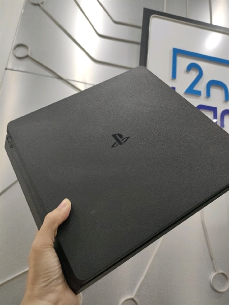 Máy chơi game PS4 Slim - Firmware 10.01 - 500GB - Màu đen - Ngoại hình 98% - Kèm dây nguồn + HDMI + 1 tay cầm