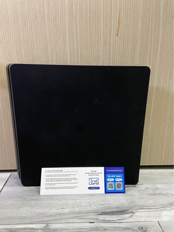 Máy chơi game PS4 Slim Model CUH-2016A - Firmware 13.52 - 512GB - Màu đen - Ngoại hình: 97% - Kèm 1 tay cầm + Dây nguồn