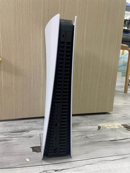 Máy chơi game PS5 Digital - 1TB - Firmware 6.50 - Màu trắng - Ngoại hình: 98% - Không tay cầm - Body - Kèm nguồn + HDMI 1