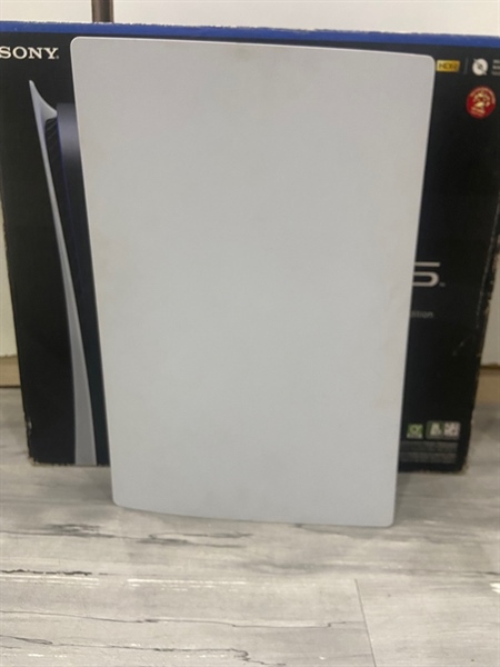 Máy chơi game PS5 Digital - Firmware 10.6 - 1TB - Màu trắng - Ngoại hình: 97.5% - Kèm Box - Kèm dây nguồn + đế - Không tay cầm 1