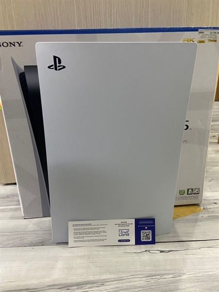 Máy chơi game PS5 Fat - Bản ổ đĩa - 1TB - Firmware 11.06 - Màu trắng - Ngoại hình: 98% - lỗi cổng USB - FullBox