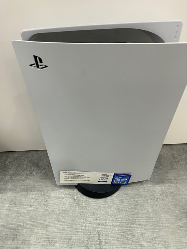 Máy chơi game PS5 Fat - Bản ổ đĩa - Firmlware 25.1 - 825GB - Màu trắng - Ngoại hình: 97% - Xước thân - Kèm nguồn