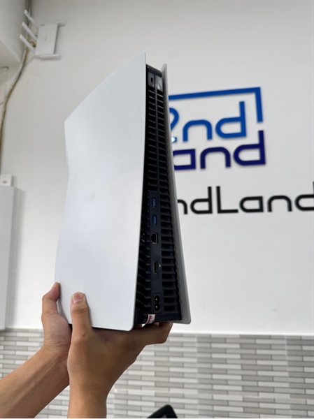 Máy chơi game PS5 Fat (CFI-1018A) - Ổ đĩa FW25.07 - 1TB - Màu trắng - Ngoại hình 98% - Body, kèm 1 tay trôi cần nhẹ 2 bên 2
