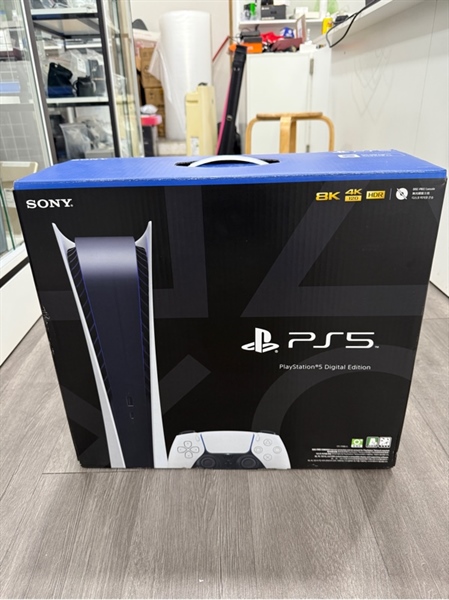 Máy chơi game PS5 Fat Digital - 1TB - Firmware 25.05 - Màu trắng - Ngoại hình 97% - Fullbox kèm nguồn , dây kết nối , 1 tay cầm
