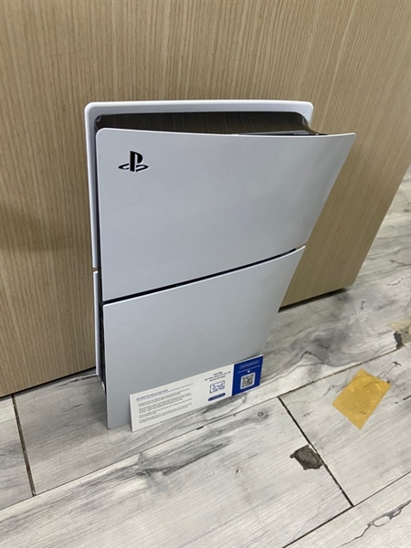 Máy chơi game PS5 Slim - Bản ổ đĩa - 1TB - Firmware 11.6 - Màu trắng - Ngoại hình: 98% - Kèm Box + nguồn + tay cầm + dây sạc 1