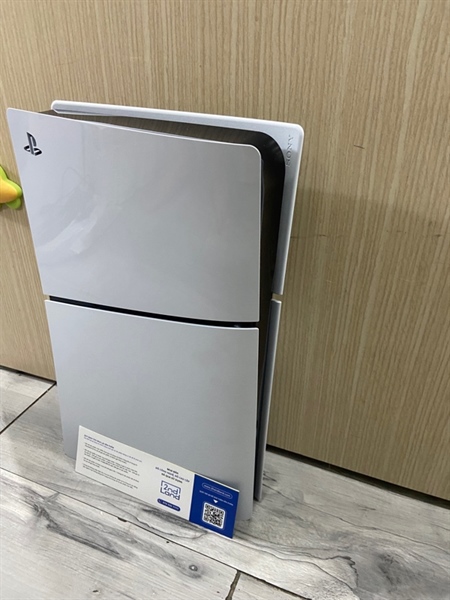 Máy chơi game PS5 Slim - Bản ổ đĩa - 1TB - Firmware 11.6 - Màu trắng - Ngoại hình: 98% - Kèm Box + nguồn + tay cầm + dây sạc 2