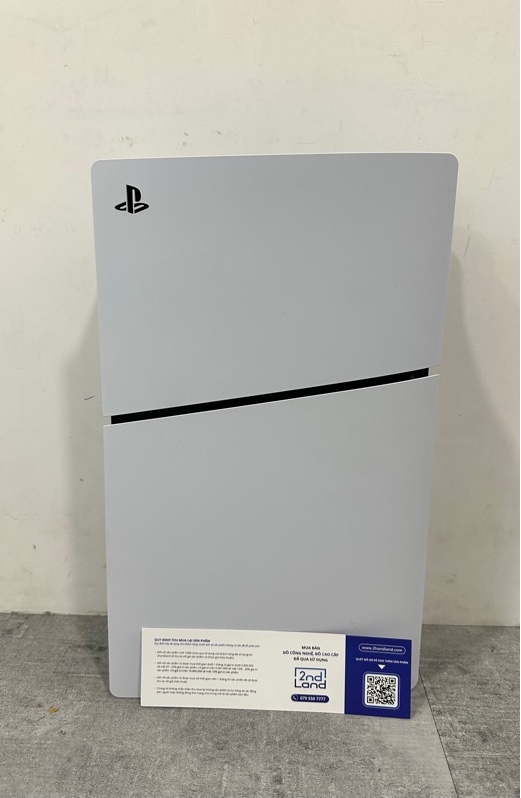 Máy Chơi game PS5 Slim - Bản ổ đĩa - 1TB - Màu trắng - Ngoại hình 98% - Kèm Nguồn + HDM + Dock sạc + 1 tay PS5