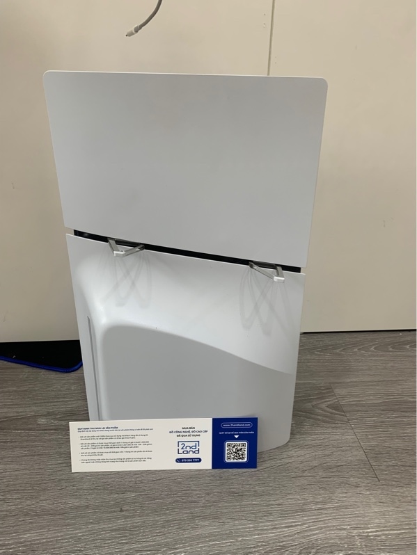 Máy chơi game PS5 Slim - Bản ổ đĩa - Bộ nhớ 1TB - Màu trắng - Ngoại hình: 98% - Box + kèm tay cầm + nguồn