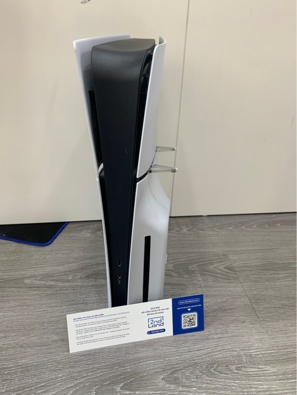 Máy chơi game PS5 Slim - Bản ổ đĩa - Bộ nhớ 1TB - Màu trắng - Ngoại hình: 98% - Box + kèm tay cầm + nguồn