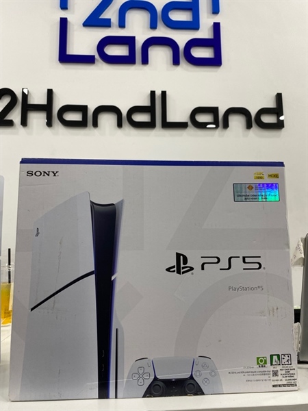 Máy chơi game PS5 Slim bản ổ đĩa (CFI-201S) - 1TB - Firmware 25.05 - Màu trắng - Ngoại hình 98% - Còn BH Cells 01/2026 - Fullbox