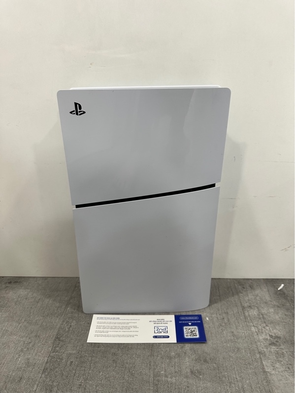 Máy chơi game PS5 Slim - Bản ổ đĩa - Firmware 26.05 - 1 TB - Màu trắng - Ngoại hình 97% - Kèm box + 1 tay PS5 + Nguồn