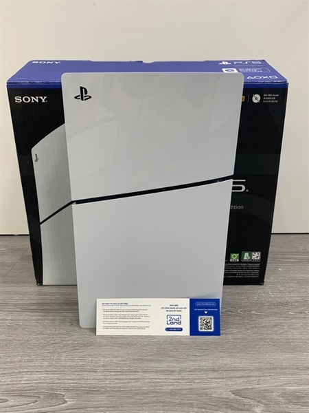 Máy chơi game PS5 Slim Digital - 1TB -Fimwere 12.40 - Màu trắng - Fullbox
