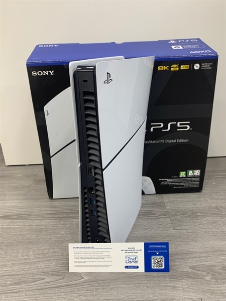 Máy chơi game PS5 Slim Digital - 1TB -Fimwere 12.40 - Màu trắng - Fullbox 1