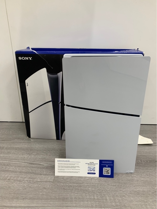 Máy chơi game PS5 Slim Digital - Fimwere 26.1 - 1TB - Màu trắng - Ngoại hình: 98% - Box, kèm kèm 1 tay