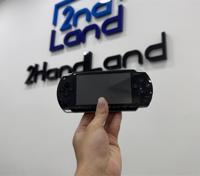 Máy chơi game PSP 1000 - Đã hack - Màu đen - Ngoại hình 97% - Kèm sạc + 1 thẻ 32GB
