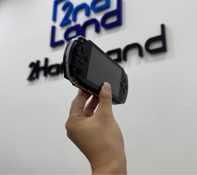 Máy chơi game PSP 1000 - Đã hack - Màu đen - Ngoại hình 97% - Kèm sạc + 1 thẻ 32GB 1