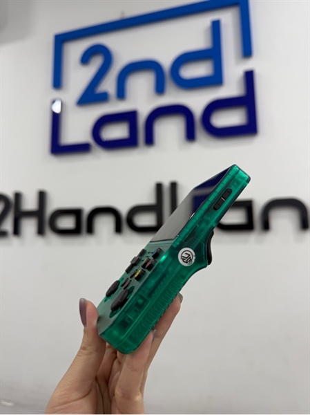 Máy chơi game R36S - Màu xanh ngọc - Ngoại hình 98% - Lỗi pin - Kèm 1 thẻ 64GB , 1 thẻ 32GB 1