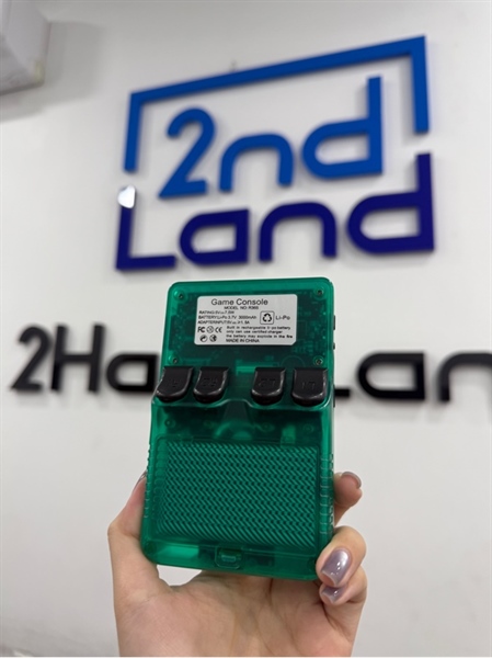 Máy chơi game R36S - Màu xanh ngọc - Ngoại hình 98% - Lỗi pin - Kèm 1 thẻ 64GB , 1 thẻ 32GB 2