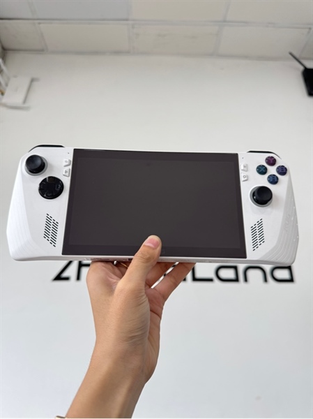 Máy chơi game ROG Ally - 16/512GB - Chip Z1 ExTreme - Pin 91% - Màu trắng - Ngoại hình 97% - Nứt vỏ nhẹ - Fullbox 1