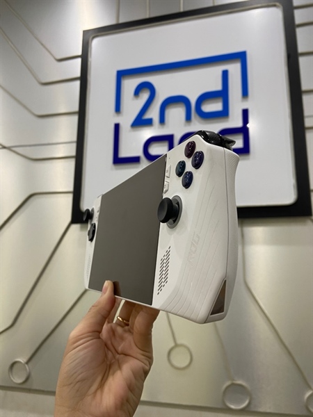 Máy chơi game ROG AMD Z1 Extreme - Ram 16/512GB - Pin 87% - Màu trắng - Ngoại hình: 97% - Body - Kèm sạc 1