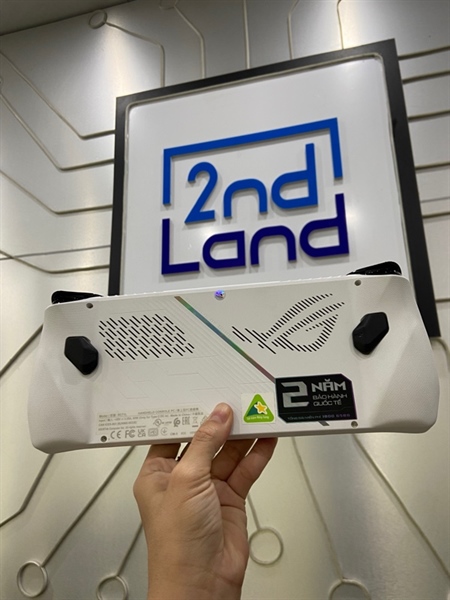 Máy chơi game ROG AMD Z1 Extreme - Ram 16/512GB - Pin 87% - Màu trắng - Ngoại hình: 97% - Body - Kèm sạc 2