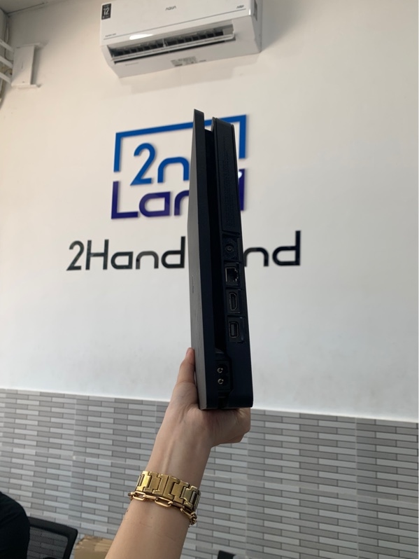 Máy chơi game Sony PS4 Slim CUH-2015A - Fimwere 13.52, 512GB - Màu đen - Ngoại hình: 97% - Kèm 2 tay cầm (1 tay linh kiện)
