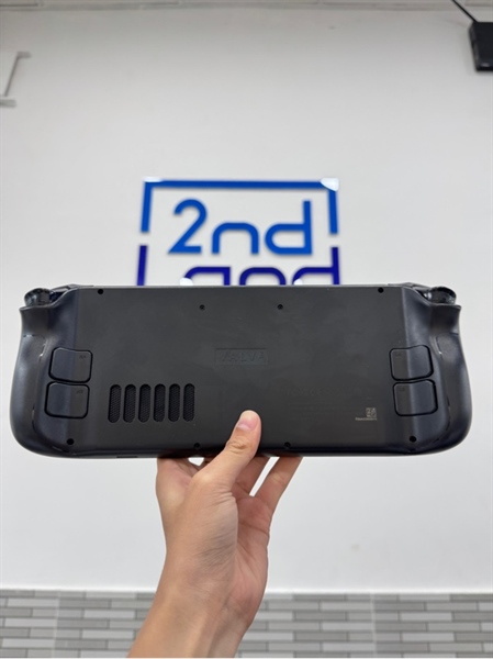 Máy chơi game Steam Deck LCD - Ram 16/64 - Chip AMD Custom APU0405 - Phiên bản 3.6.20 - Màu đen - Ngoại hình 98% - Body+ Sạc 2